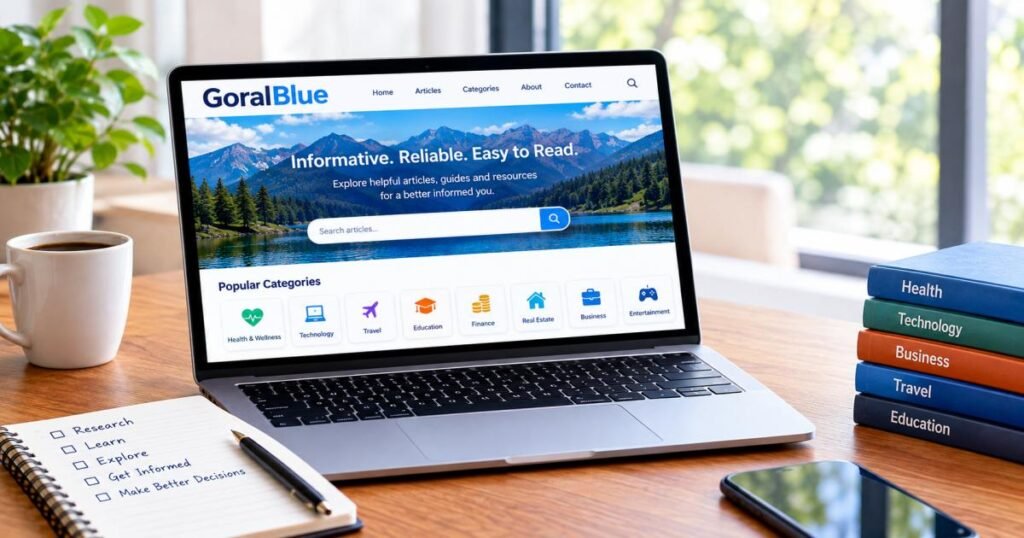GoralBlue Com Explained: A Complete Guide to the Website, Content, and Trustworthiness

