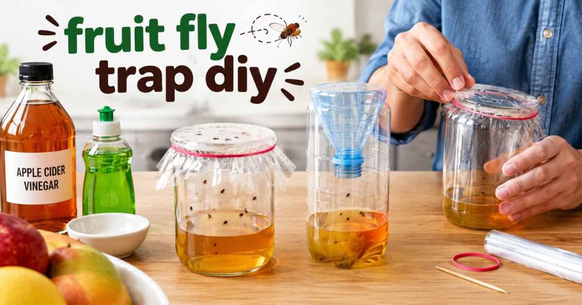 fruit fly trap diy