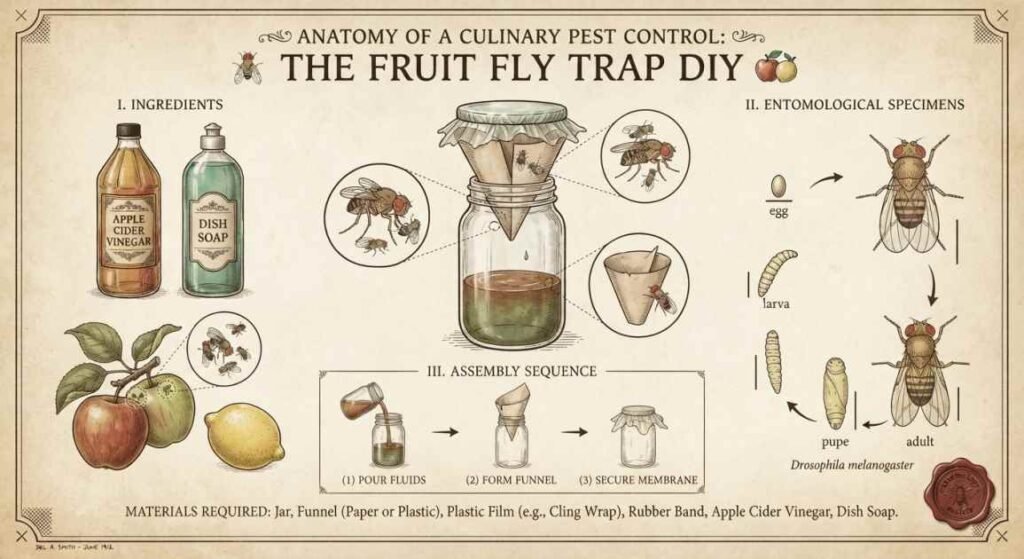 fruit fly trap diy