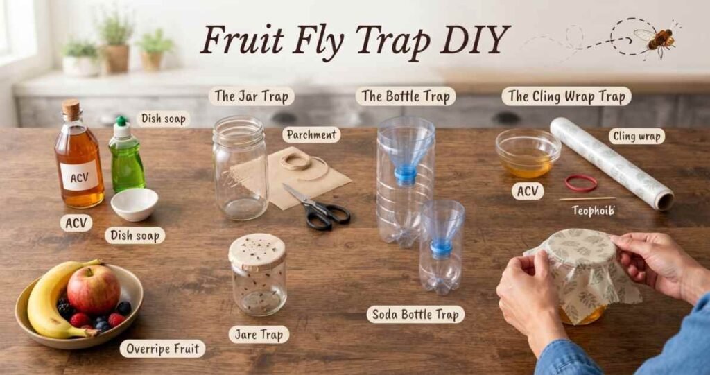 fruit fly trap diy