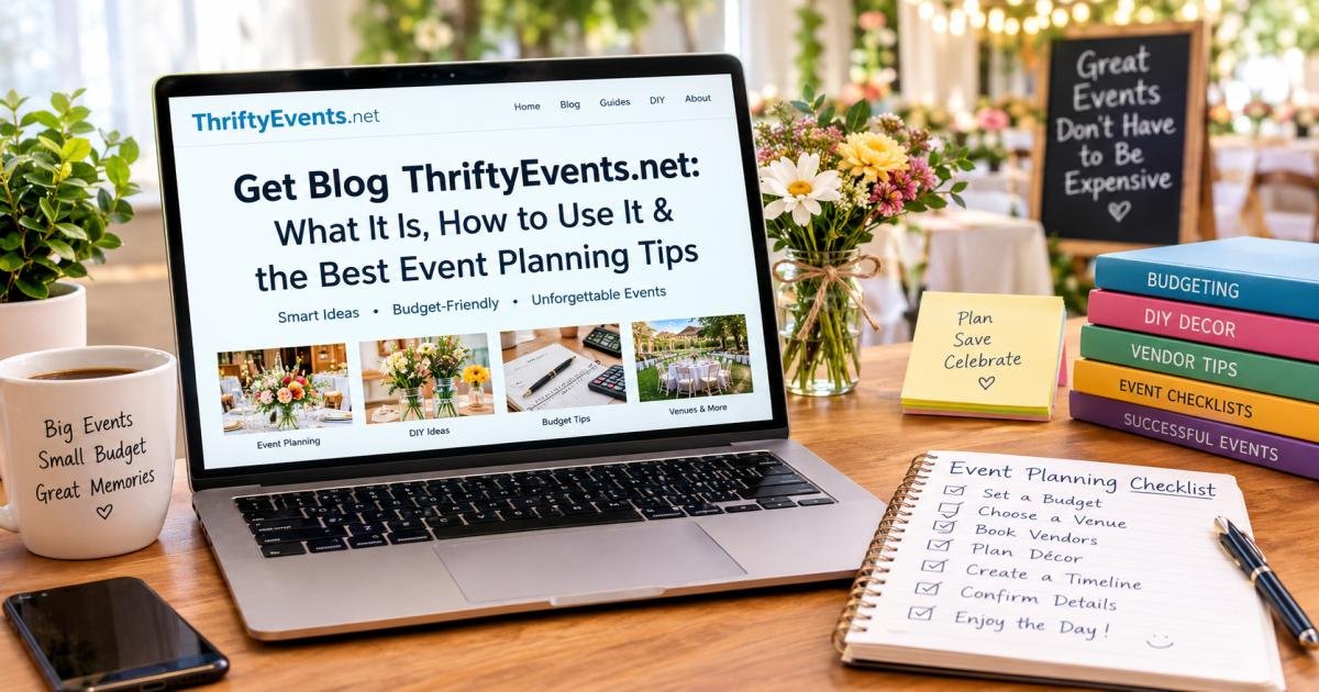 Get Blog ThriftyEvents.net: What It Is, Uses & Smart Tips