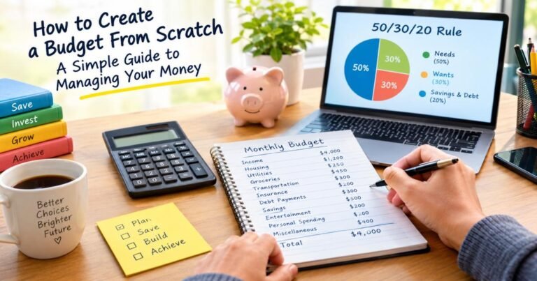 How to Create a Budget From Scratch: A Simple Guide to Managing Your Money