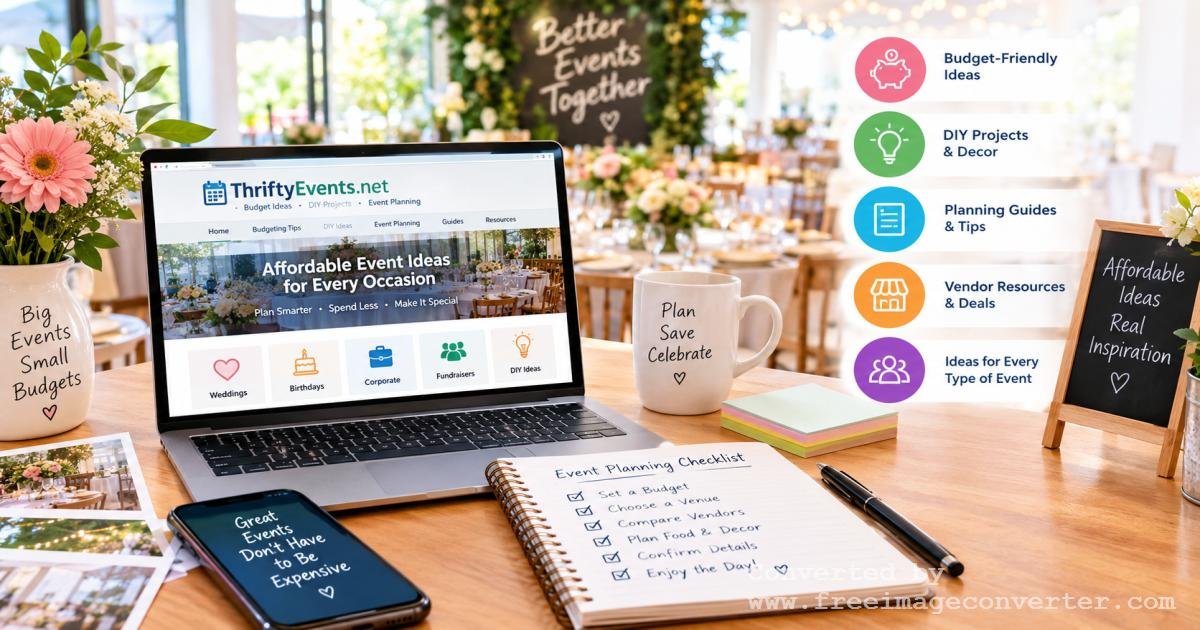 Posts ThriftyEvents.net: What It Is, How It Works, and How to Find Affordable Event Ideas