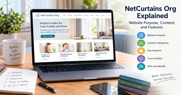 # netcurtains org Explained: Website Purpose, Content, and Features