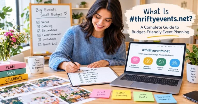 What Is #thriftyevents.net? A Complete Guide to Budget-Friendly Event Planning