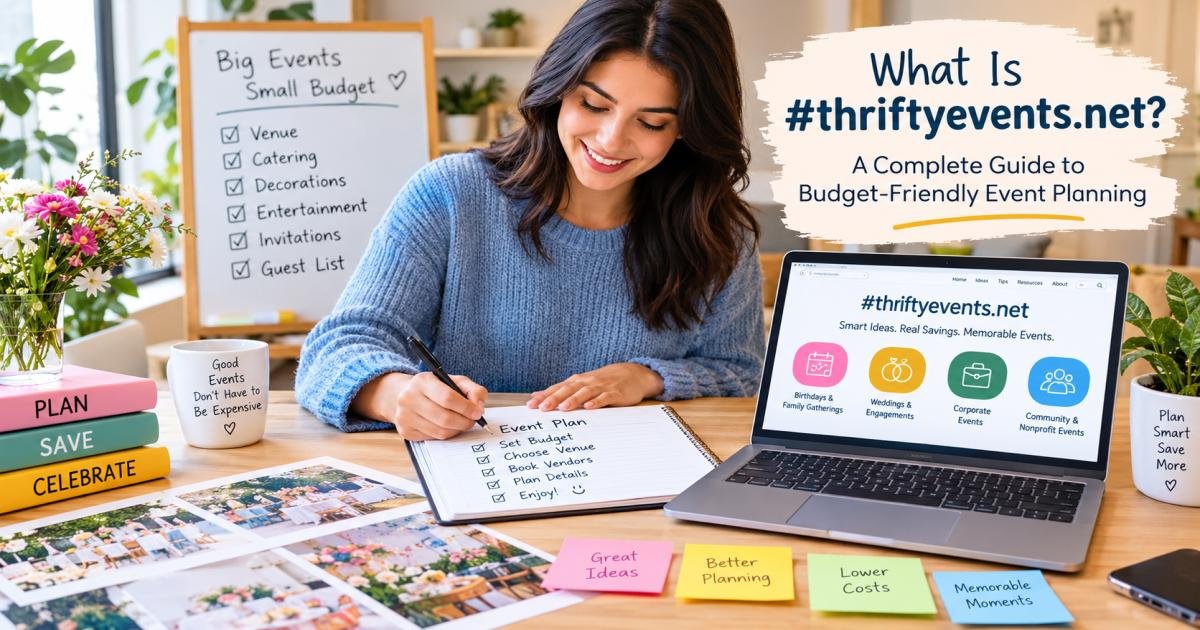 What Is #thriftyevents.net? A Complete Guide to Budget-Friendly Event Planning