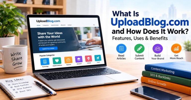 What Is UploadBlog.com and How Does It Work? Features, Uses & Benefits