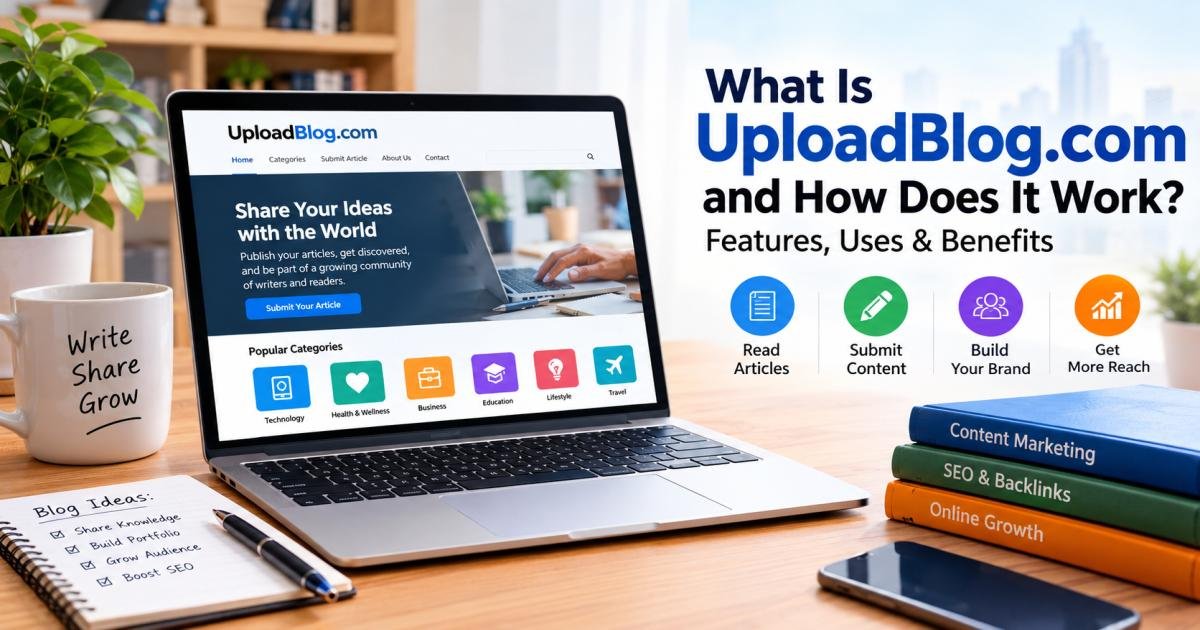 What Is UploadBlog.com and How Does It Work? Features, Uses & Benefits